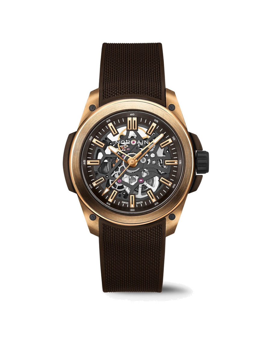 NORQAIN Wild ONE Skeleton Red Gold N3000.07G04.N01.R02
