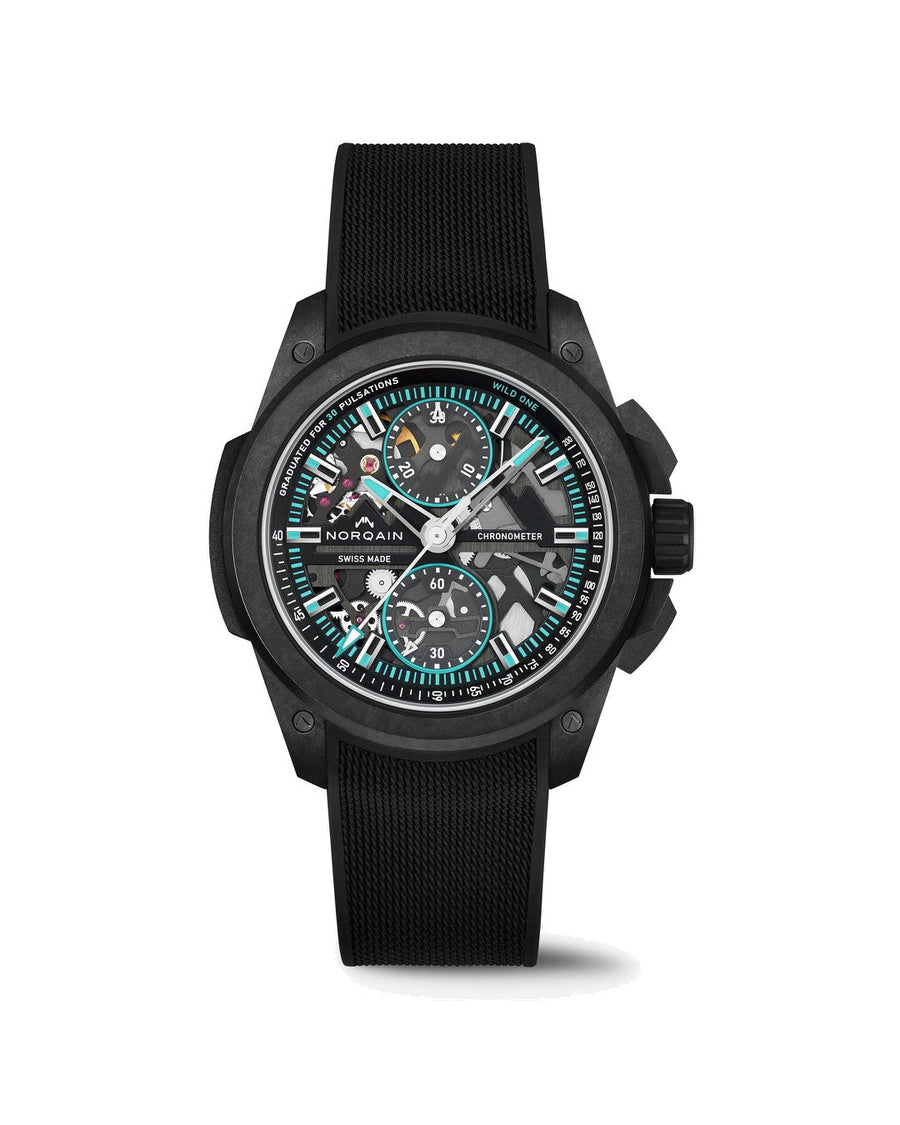 NORQAIN Wild ONE Skeleton Chrono N3002.40Q01.B07.R01