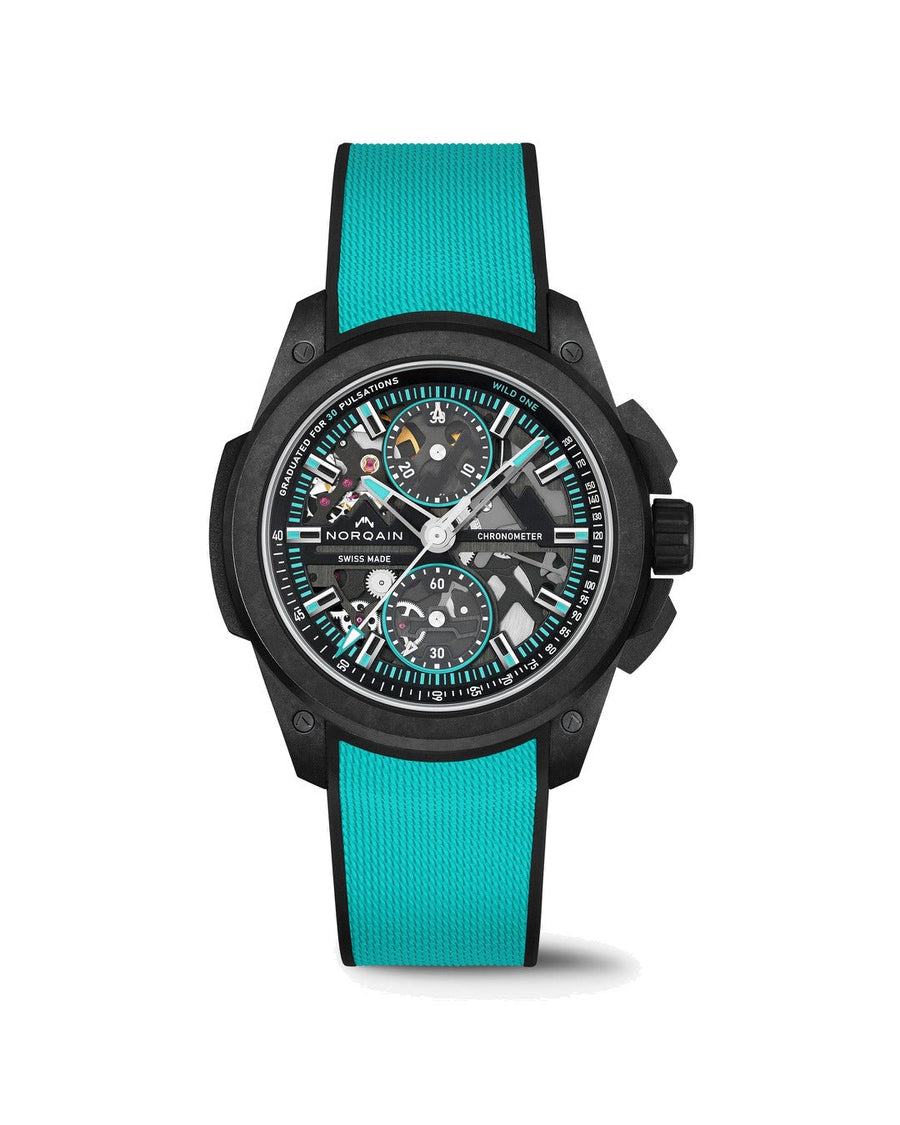 NORQAIN Wild ONE Skeleton Chrono N3002.40Q01.B07.R04