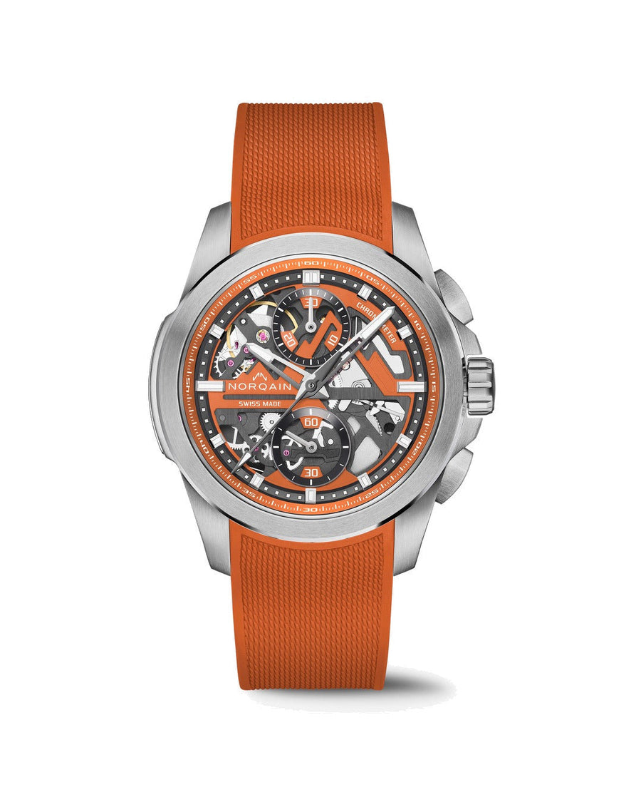 NORQAIN Independence Skeleton Chrono N3200.40S01.O01.R01