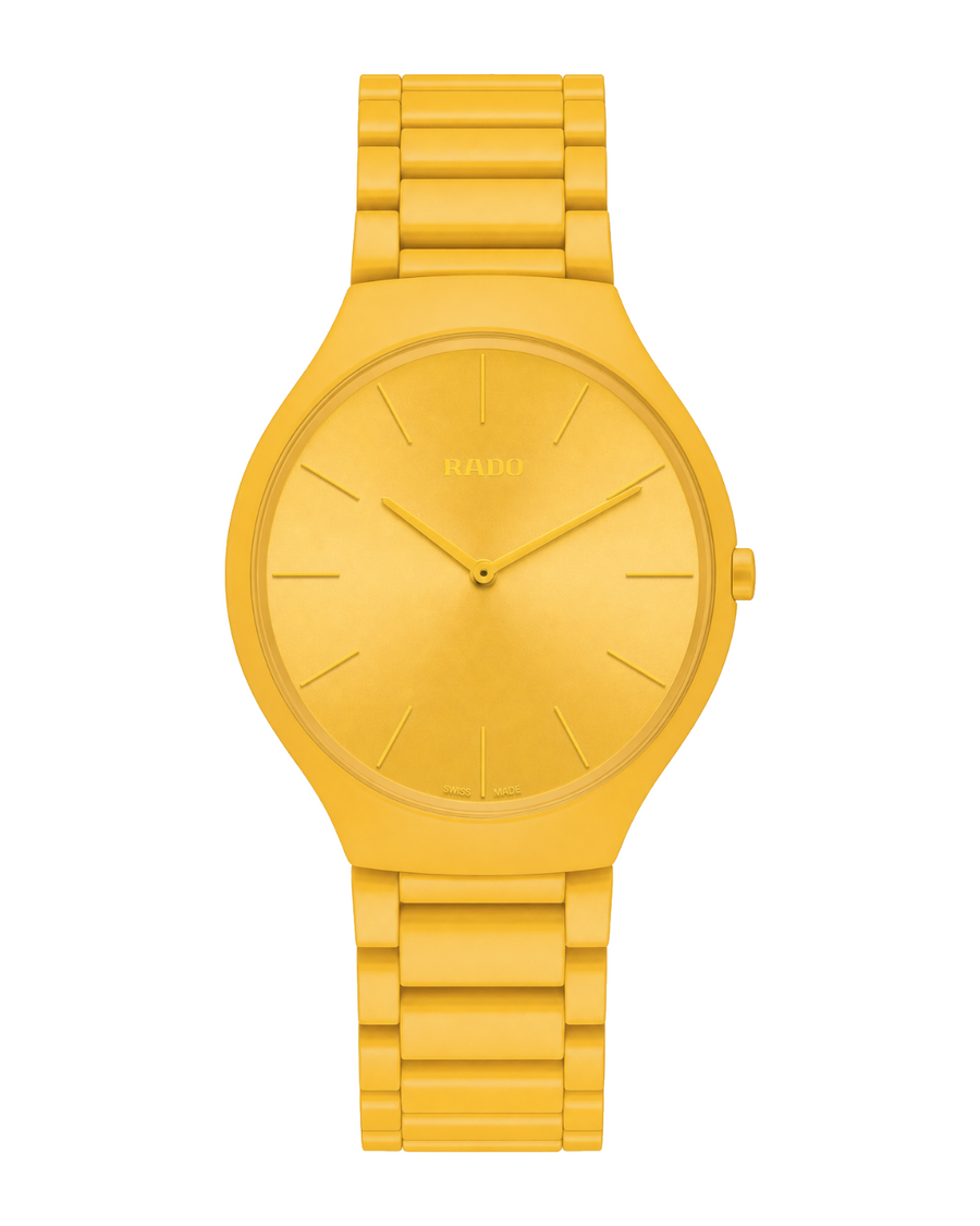 Rado True Thinline Les Couleurs™ Le Corbusier Sunshine Yellow 4320W