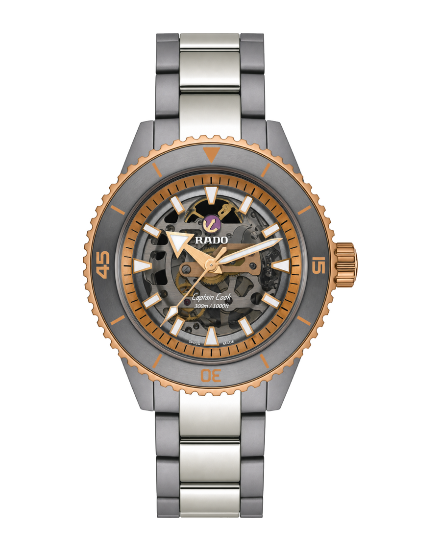 Rado Captain Cook High-Tech Ceramic Skeleton