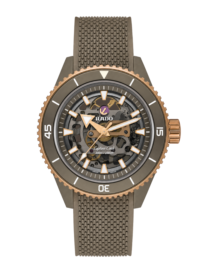 Rado Captain Cook High-Tech Ceramic Skeleton