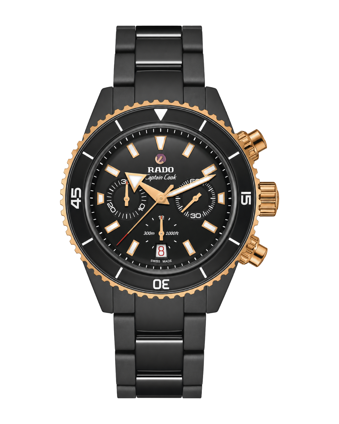 Rado Captain Cook High-Tech Ceramic Automatic Chronograph Ref. R32190153